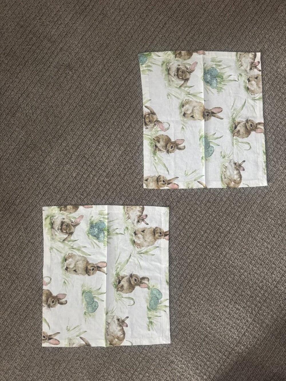 Pottery Barn Easter Cloth Napkins - Set of 2 - Picture 2 of 3